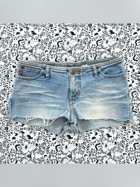 Vintage 90s Mudd Jeans denim mini shorts